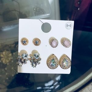 3 for 20💕FOREVER 21 Diamond/Jewel Earrings